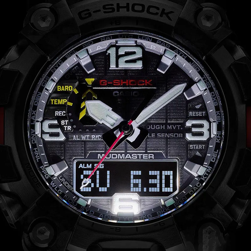 G-Shock Master of G-Land Mudmaster Solar Green Men's Watch-GWG-2000-1A3